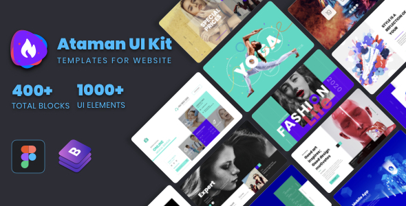 Ataman UI Kit - Templates For Website [Figma]